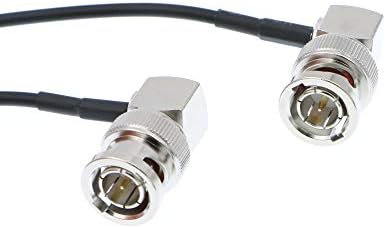 כבלים של אלווין 3G SDI כבל HD SDI BNC כבל דק גמיש עבור SONY FS5 | FS7 | Fx6, אטומוס עקוב אחר זווית ימנית לזווית
